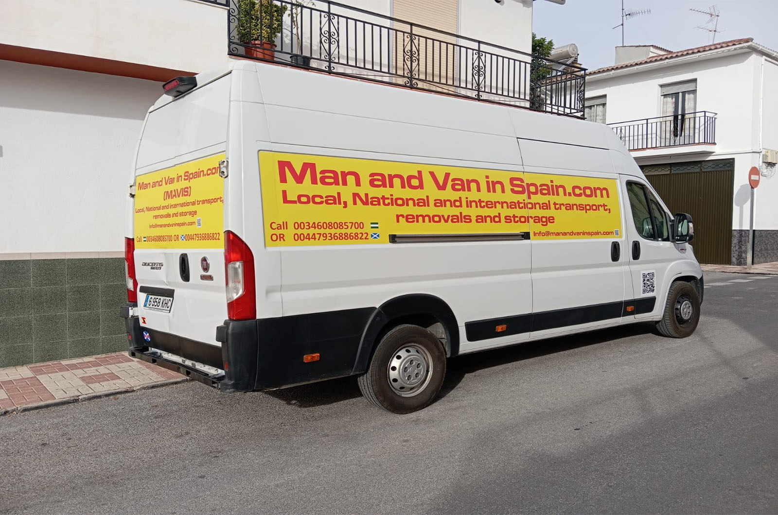 Man And Van In Spain, Removals and Storage Facilities in Spain, Axarquia and UK